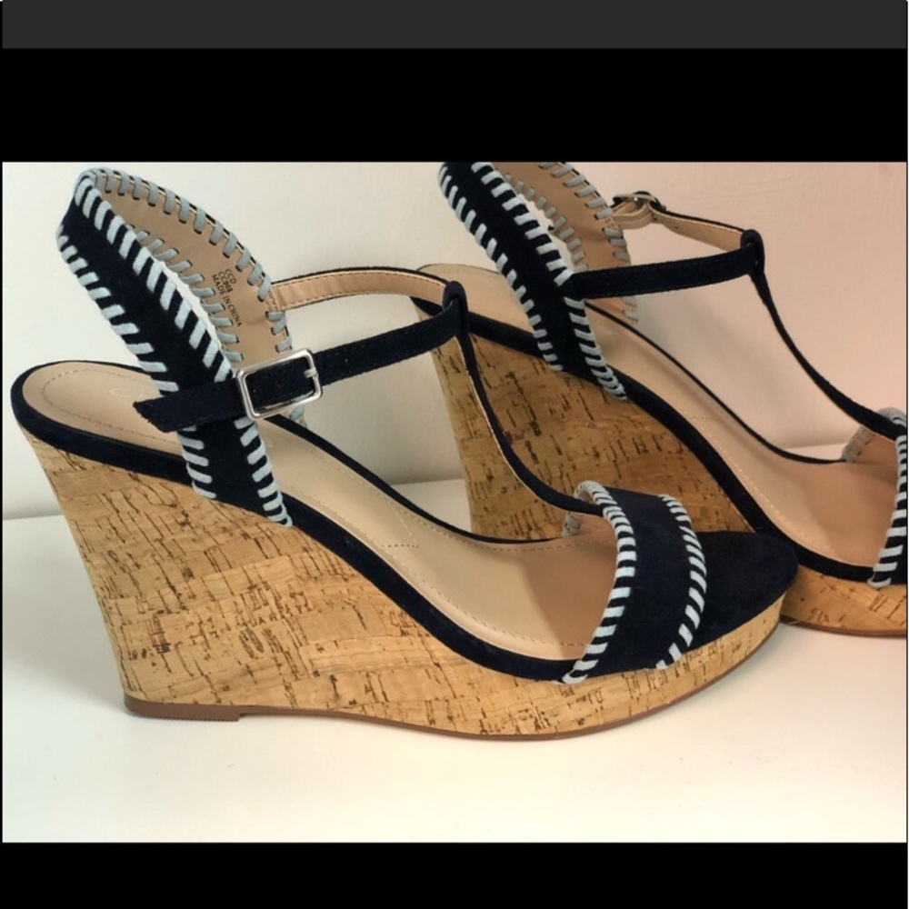 Charles by Charles David Navy Wedge